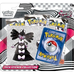 Scarlet & Violet - White Flare Tech Sticker Collection