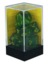 7 Maple Green/yellow Borealis Polyhedral Dice Set- CHX27565