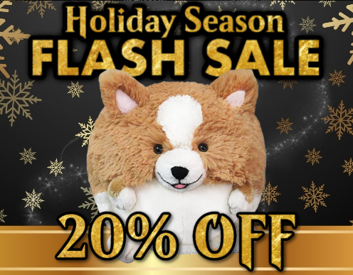 Mini Squishable Corgi • 7 Inch