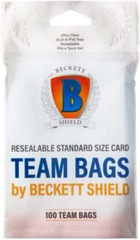 Card Sleeves: Beckett Shield: Card Sleeves - Standard Cards (100)