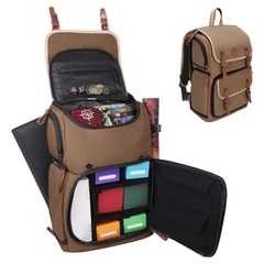 Enhance Gaming Trading Card Backpack Designer Edition (Tan)