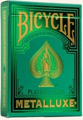 Bicycle Playing Cards: Metalluxe Green