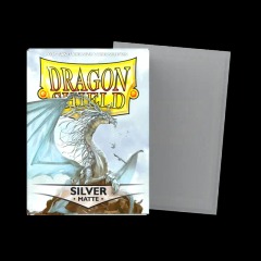 Dragon Shield Sleeves: Matte Silver (100ct)