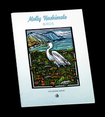 Molly Hashimoto: Birds Coloring Book