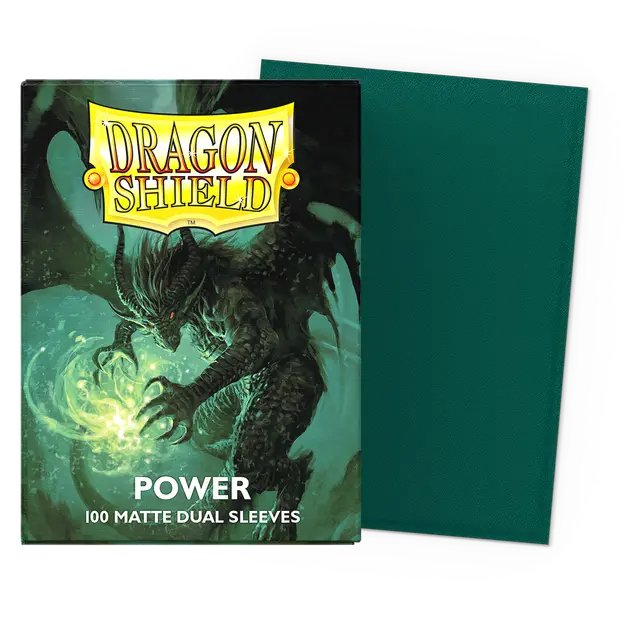 Dragon Shield Dual Matte Sleeves: Power (100ct)