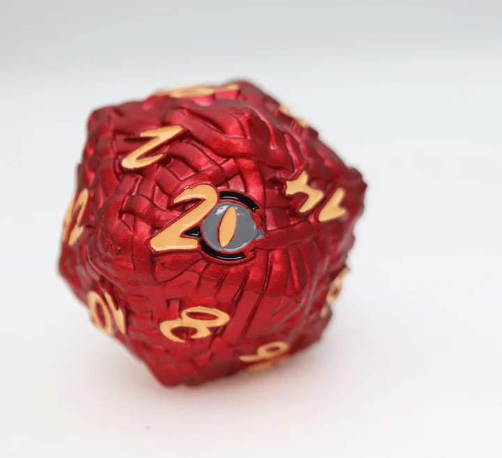 Mummy Wraps: Tutankhamun 40mm Metal D20