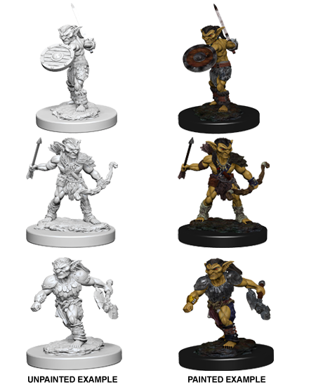 D&D Nolzurs Marvelous Unpainted Minis: W1 Goblins