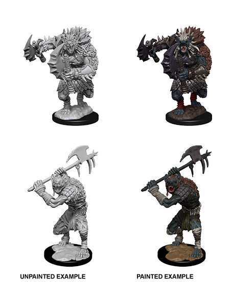 D&D Nolzurs Marvelous Unpainted Minis: W1 Gnolls