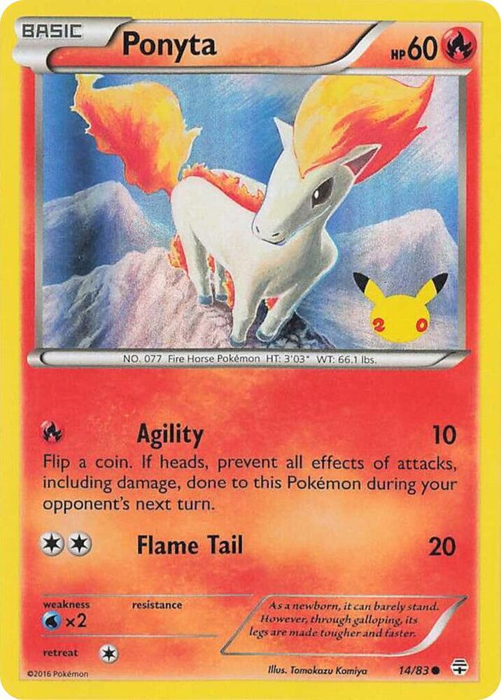 Ponyta - 014/083 - Holo Rare