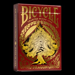 Bicycle Red Dragon Playing Cards