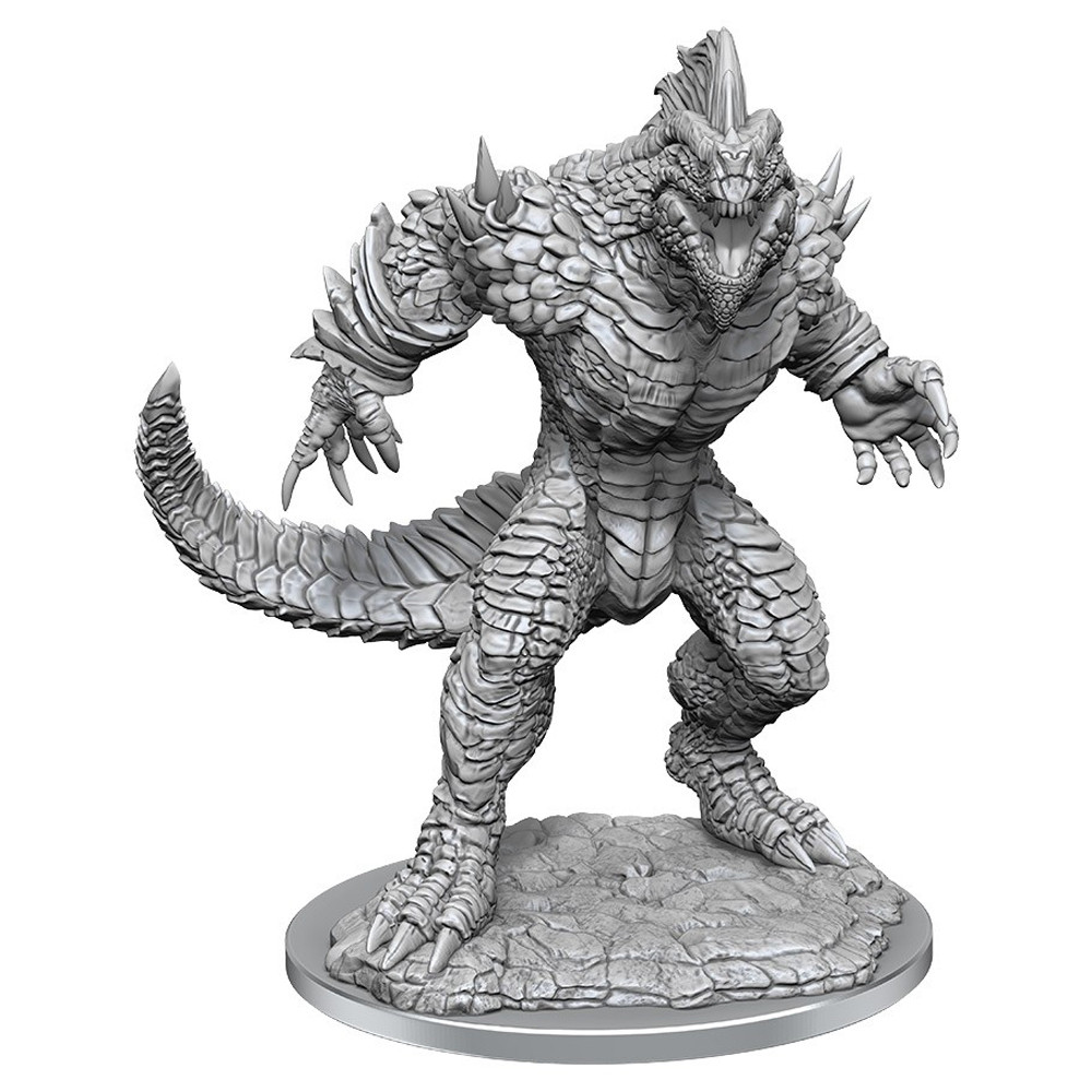 D&D Nolzurs Marvelous Miniatures: W21 Lizardfolk Render