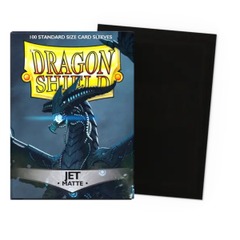 Dragon Shield Sleeves: Matte Jet (100ct)