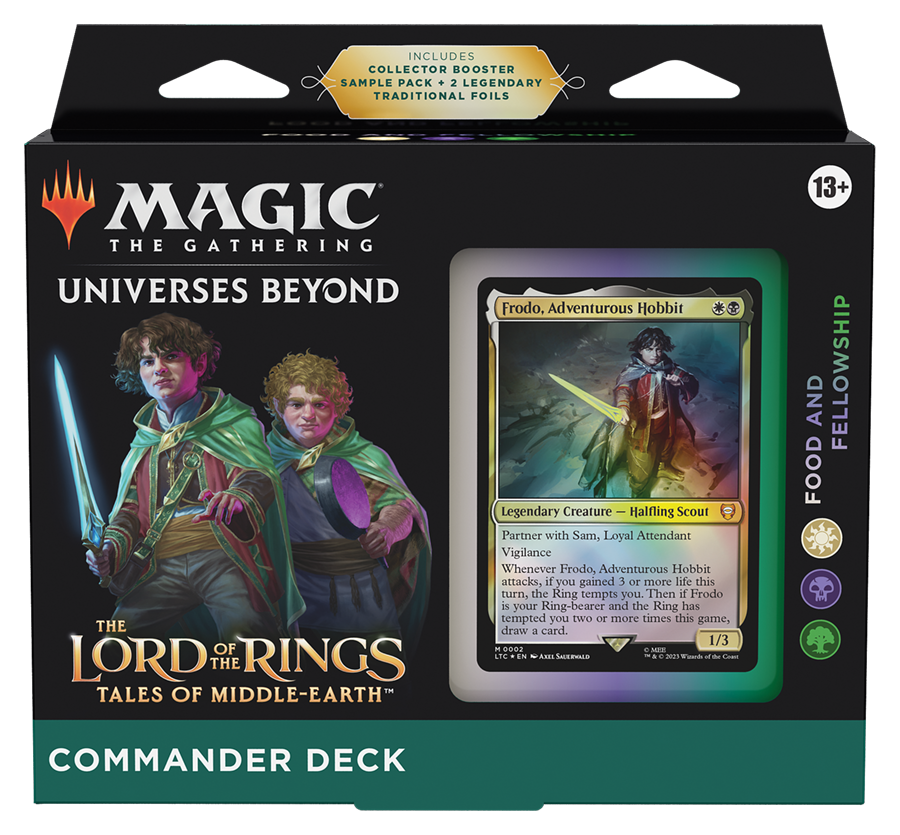 The Lord of the Rings: Tales of Middle-Earth Commander Deck (Food & Fellowship)