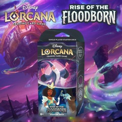 Disney Lorcana: Rise of the Floodborn • Starter Deck - Amethyst/Steel