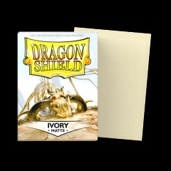 Dragon Shield Sleeves: Matte Ivory (100ct)