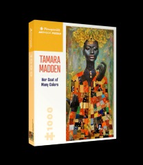 Tamara Madden: Her Coat of Many Colors 1000-Piece Jigsaw Puzzle