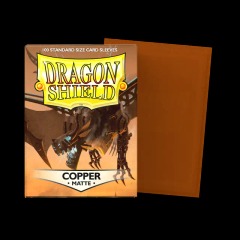 Dragon Shield Sleeves: Matte Copper  (100ct)