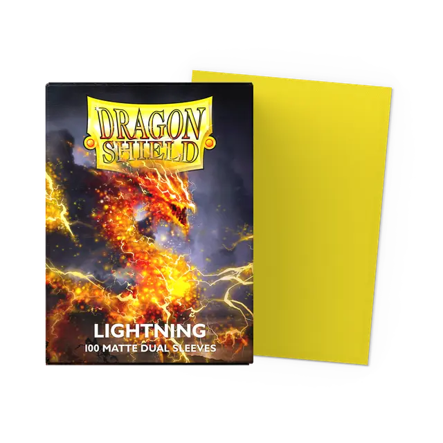 Dragon Shield Dual Matte Sleeves: Lightning (100ct)