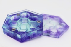 Sharp Edge Resin Dice Vault - Billowing Magic