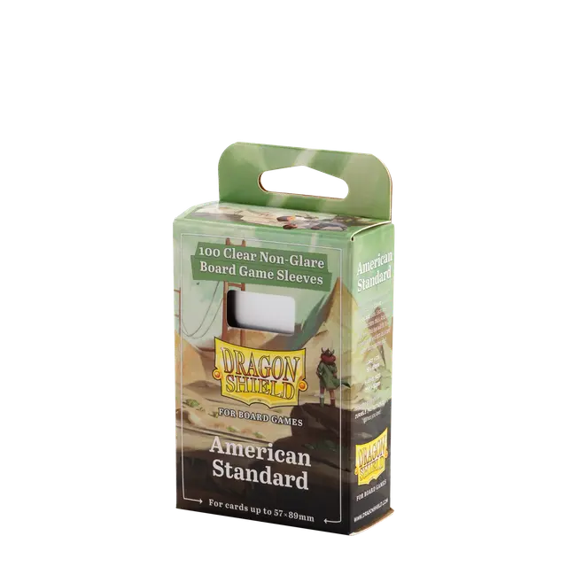 American Standard - Clear/Non-Glare - Board Game Sleeves