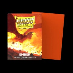 Dragon Shield Dual Matte Sleeves: Ember (100ct)