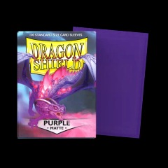 Dragon Shield Sleeves: Matte Purple (100ct)