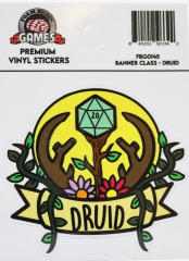 BANNER CLASS STICKER: DRUID