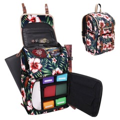 Enhance Gaming Trading Card Backpack Designer Edition (Tropical Print)