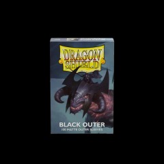 Dragon Shield Outer Sleeves: Black (100ct)