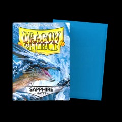 Dragon Shield Sleeves: Matte Sapphire (100ct)