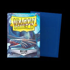 Dragon Shield Sleeves: Matte Blue  (100ct)