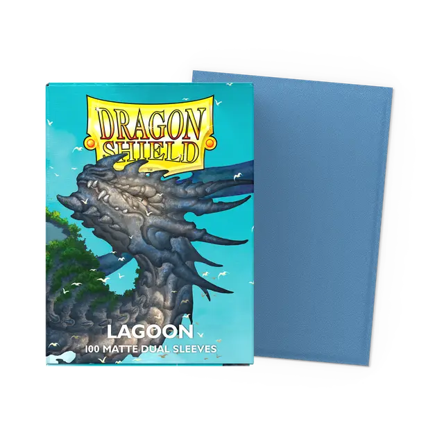 Dragon Shield Dual Matte Sleeves: Lagoon (100ct)