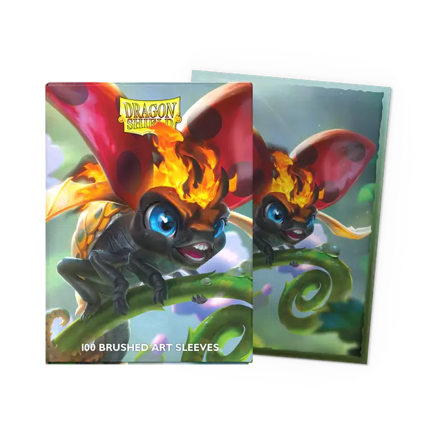 Dragon Shield Sleeves: Brushed Art Burnbug (100ct)