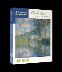Claude Monet: Poplars on the Epte 500-piece Jigsaw Puzzle