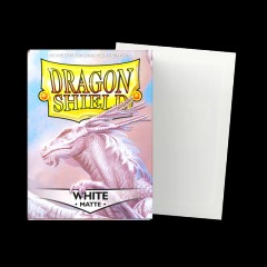 Dragon Shield Sleeves: Matte White (100ct)