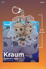 Gatherer's Tavern MTG Keychain - Kraum Ludevic's Opus