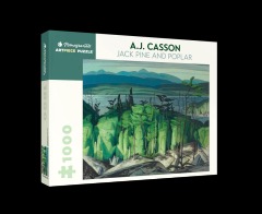 A.J. Casson: Jack Pine and Poplar 1000-piece Jigsaw Puzzle