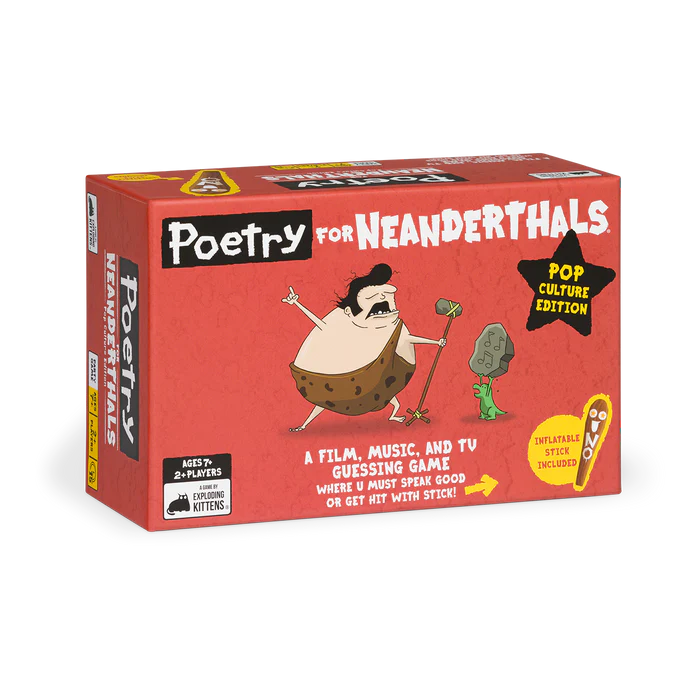 Poetry For Neanderthals: Pop Culture Edition