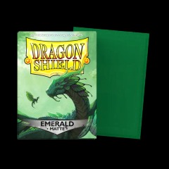 Dragon Shield Sleeves: Matte Emerald  (100ct)