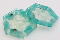 Sharp Edge Resin Dice Vault - Whispering Spirit