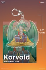 Gatherer's Tavern MTG Keychain - Korvold, Fae-Cursed King