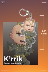 Gatherer's Tavern MTG Keychain - K'rrik, Son Of Yawgmoth
