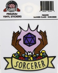 Banner Class Sticker: Sorcerer