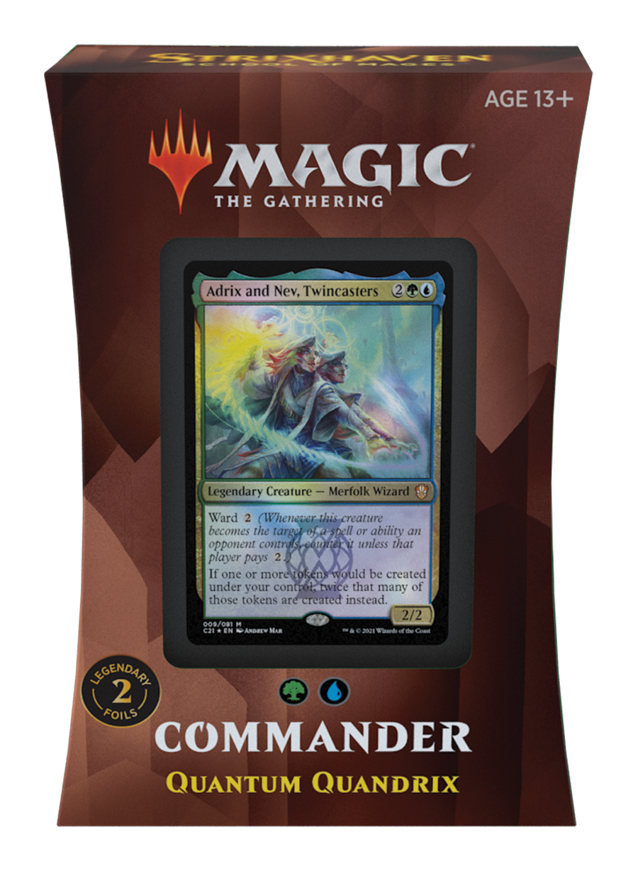 Strixhaven Commander 2021 Deck: Quantum Quandrix