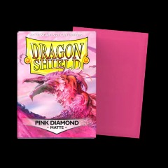 Dragon Shield Sleeves: Matte Pink Diamond (100ct)