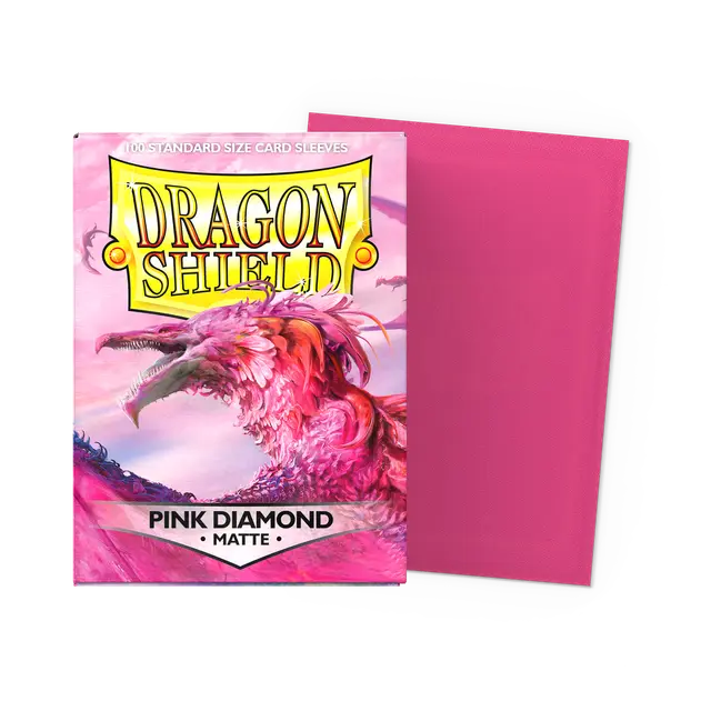 Dragon Shield Sleeves: Matte Pink Diamond (100ct)