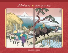 Hokusai: Views of Mt. Fuji Coloring Book