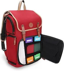 Enhance Gaming Trading Card Backpack Designer Edition (Red)