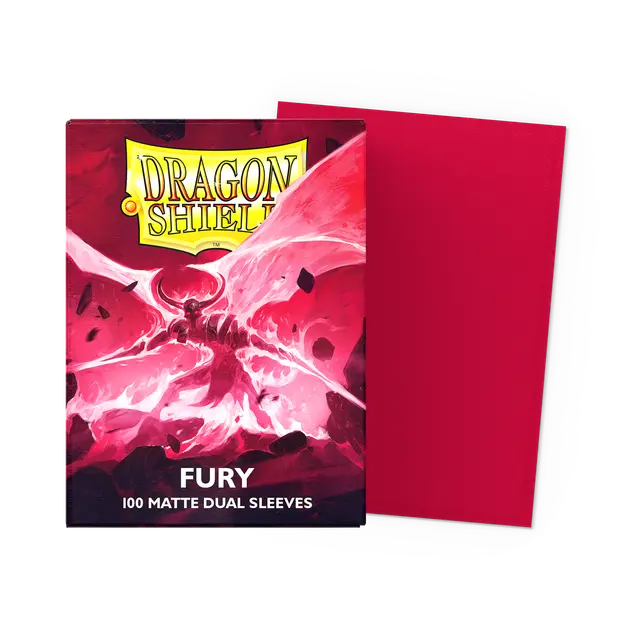 Dragon Shield Dual Matte Sleeves: Fury (100ct)