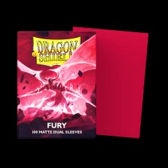 Dragon Shield Dual Matte Sleeves: Fury (100ct)